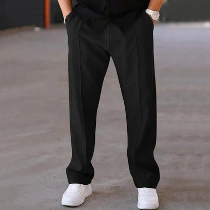 Men’s Loose-Fit Formal Trousers
