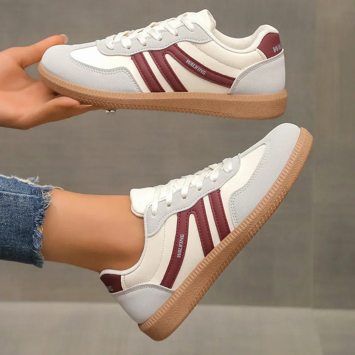 Women’s Stretch Fit Leopard Pattern Sneakers