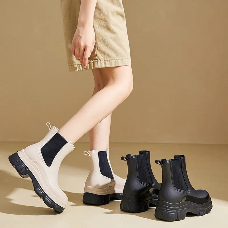 Women’s Chunky Winter Chelsea Boots