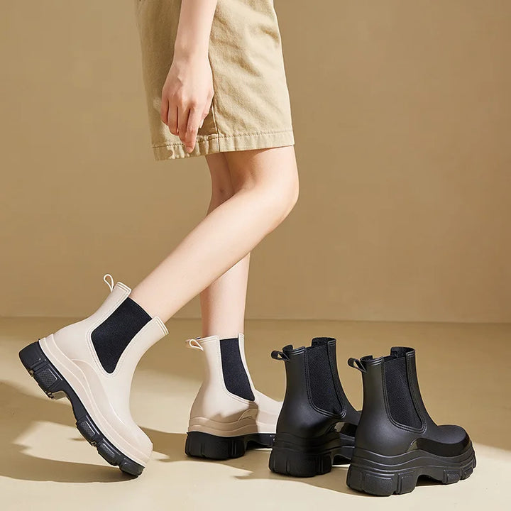 Women’s Chunky Winter Chelsea Boots