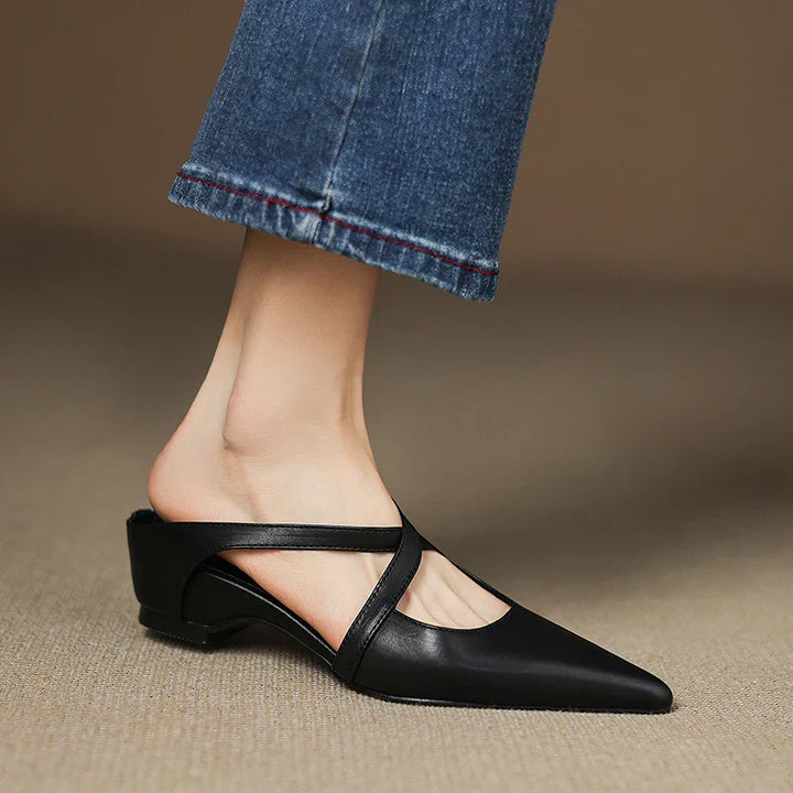 Mules de Piel Genuina