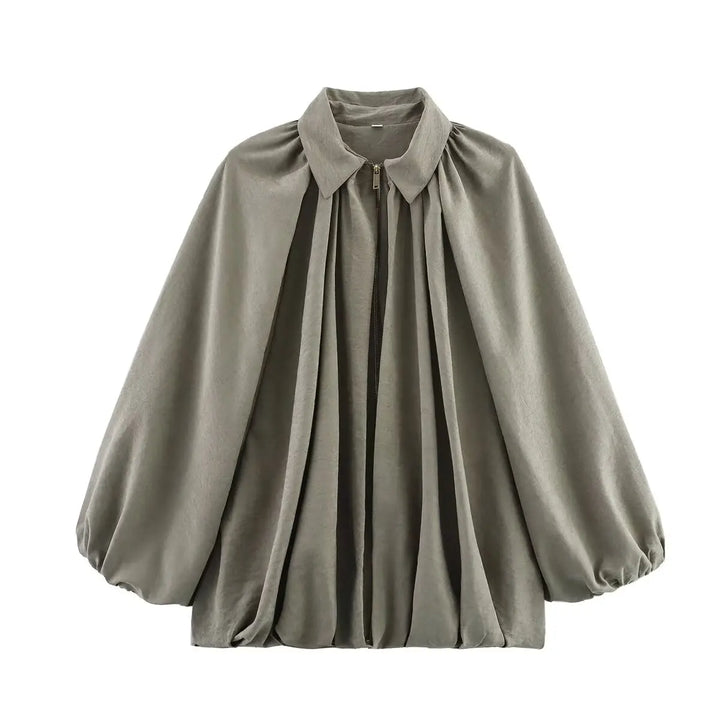Women’s Winter Pleated Blouse