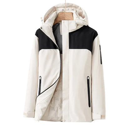 Women's Waterproof Winter Jacket With Fleece Lining