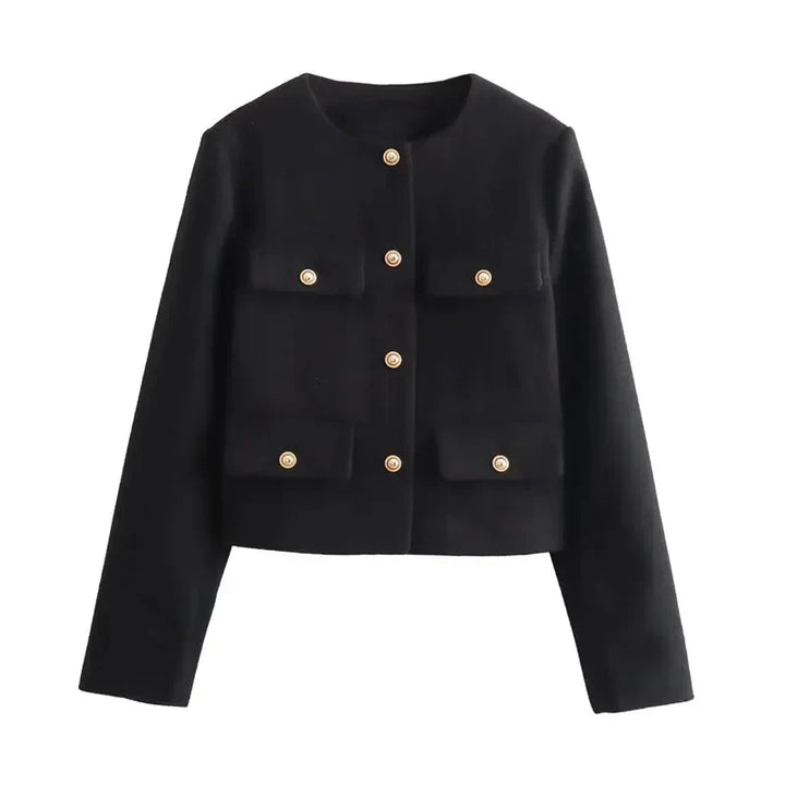 Women's Cropped Blazer Jacket