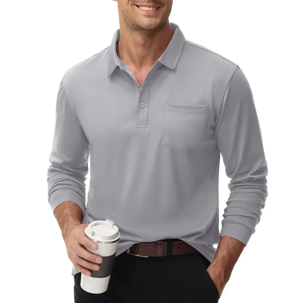 Polo elegante y transpirable