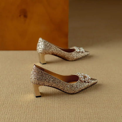 Glitter Pumps