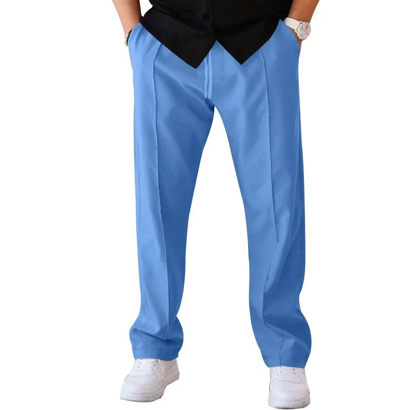 Men’s Loose-Fit Formal Trousers
