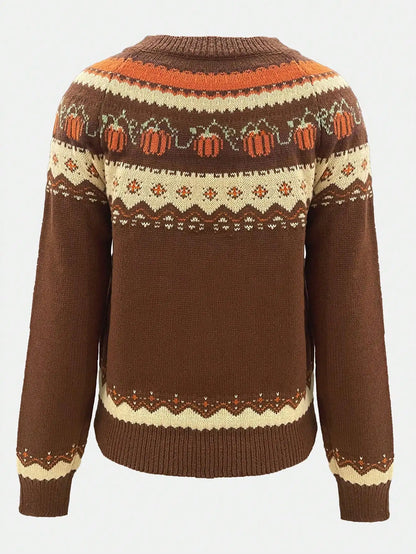 Handmade Nordic Knit Sweater