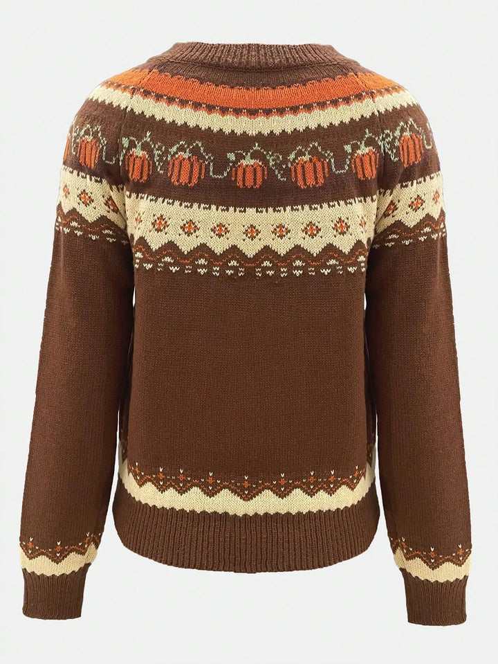 Handmade Nordic Knit Sweater