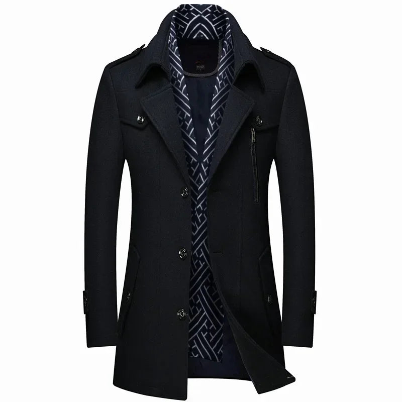 Chaqueta de invierno de lana