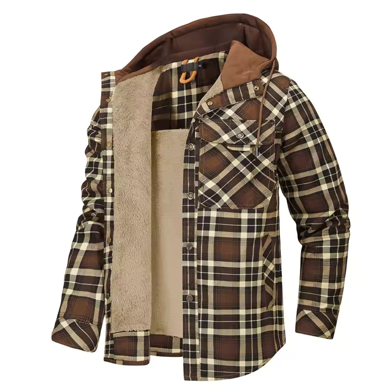 Checked Flannel Jacket