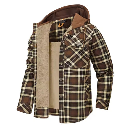 Checked Flannel Jacket