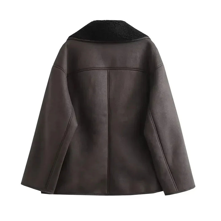 Women's Shearling Aviator Jacket
