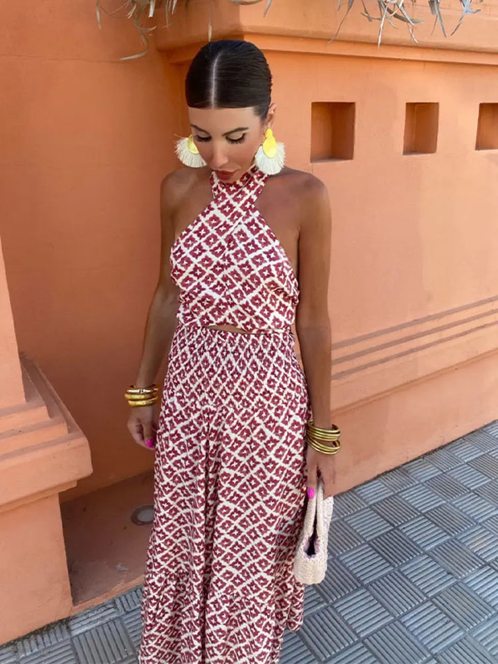 Off-Shoulder Maxi Dress
