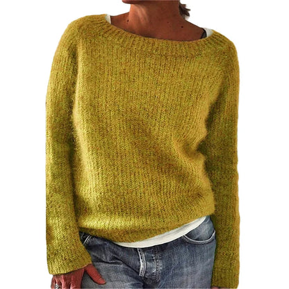 Suéter casual de punto para mujer