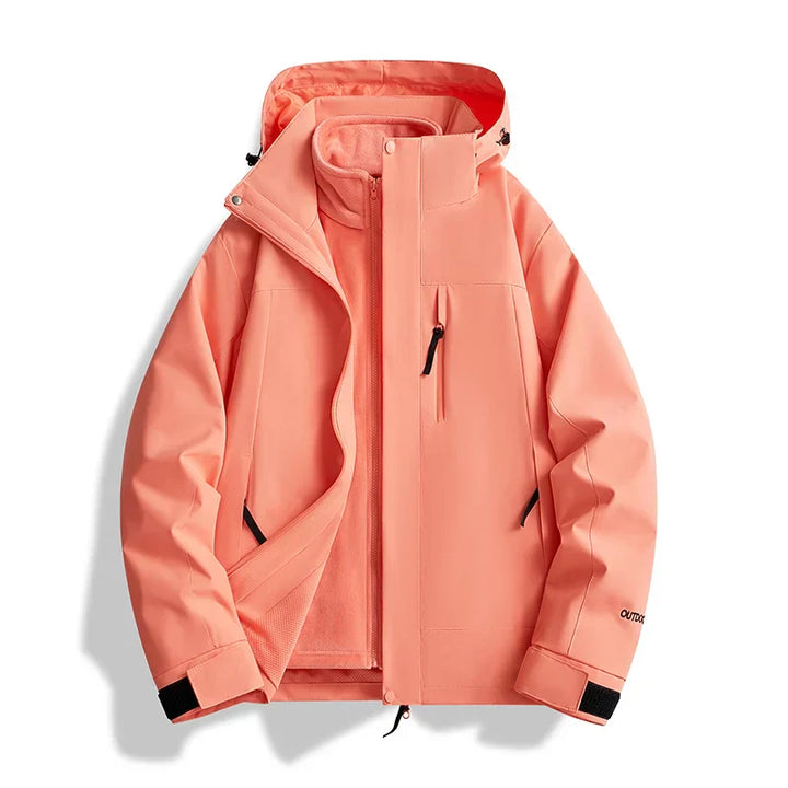 Men’s Winter Hooded Ski Zip Up Jacket