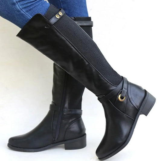 Botas ortopédicas de cuero prémium para mujer
