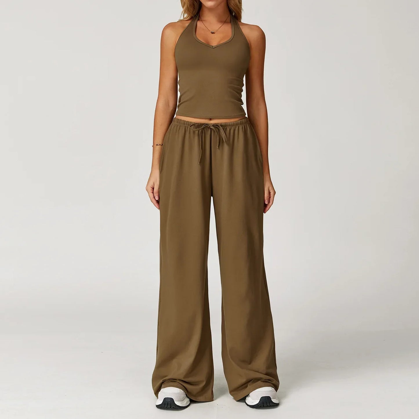 Women’s Winter Casual Wide Leg Loose Fit Pants