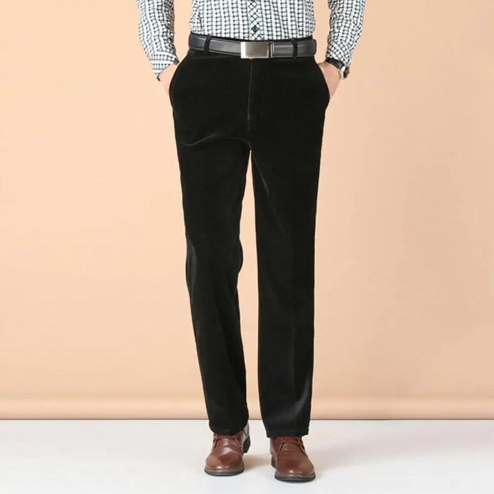 Men's Velvet Dress Pants
