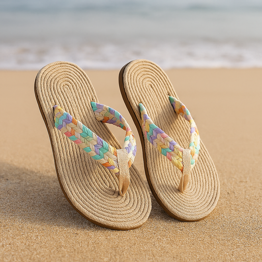 Chanclas trenzadas