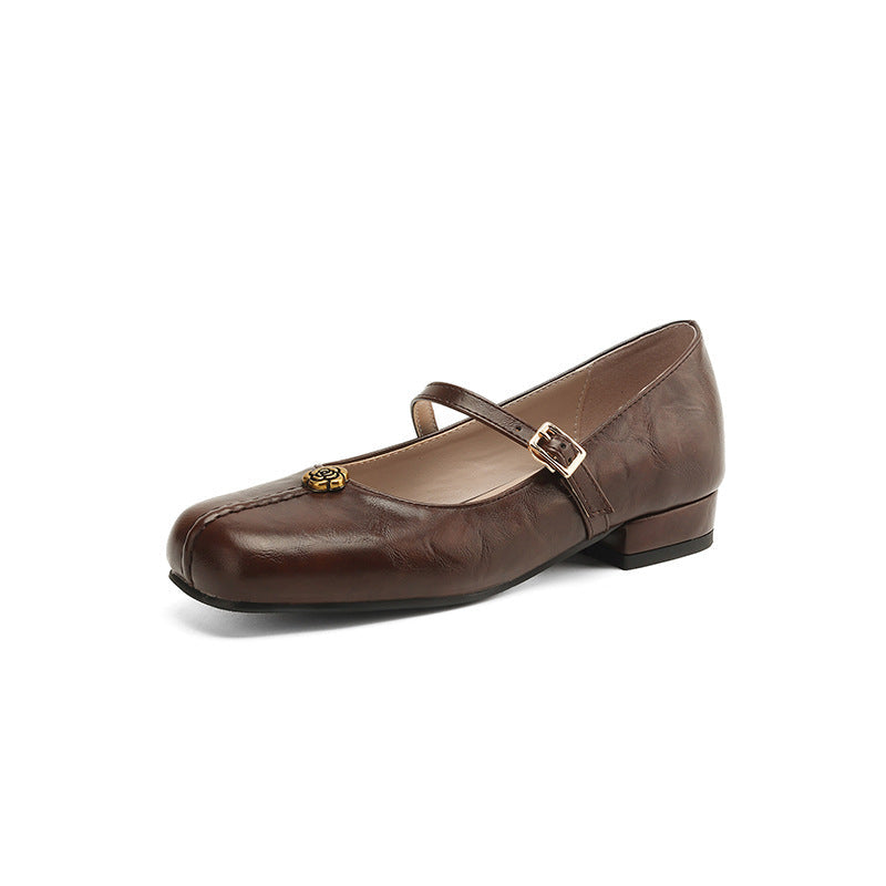 Women’s Spring Strap Ballet Flats