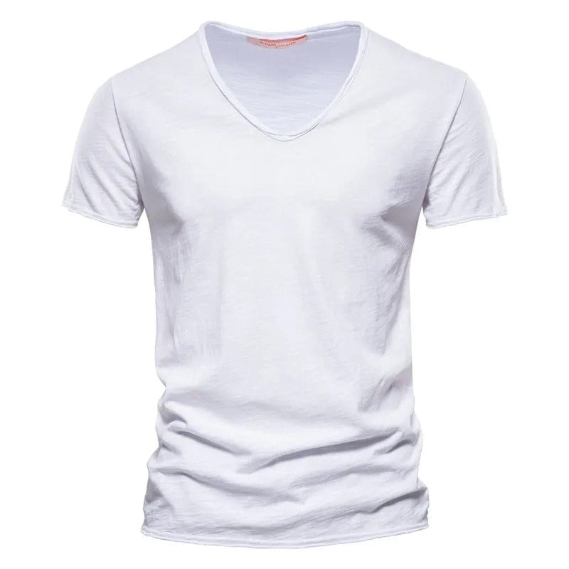 Camiseta Clásica con Cuello V