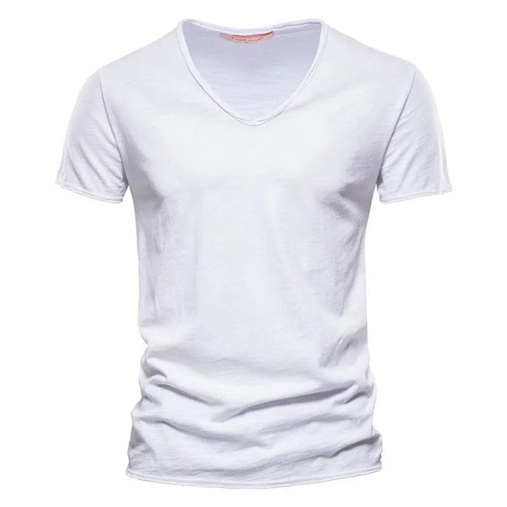 Camiseta Clásica con Cuello V
