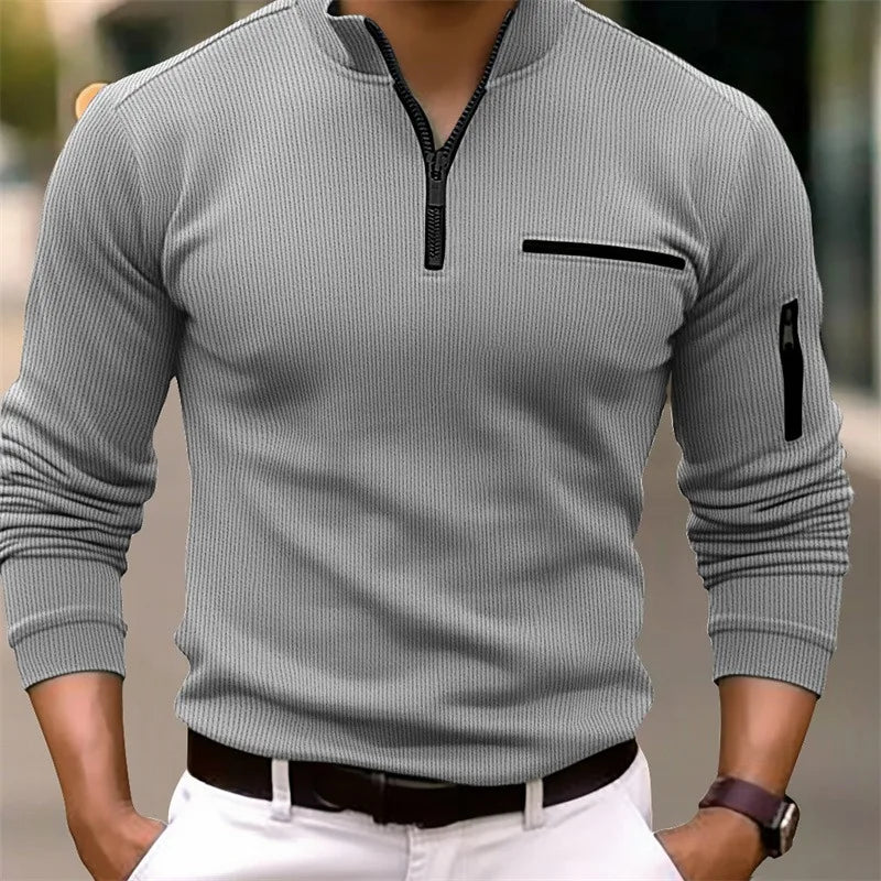 Polo de corte recto