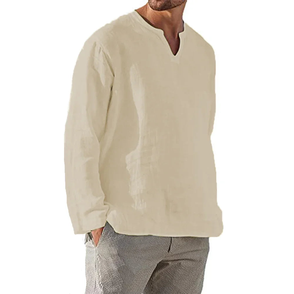 Relaxed Fit Long Sleeve Shirt