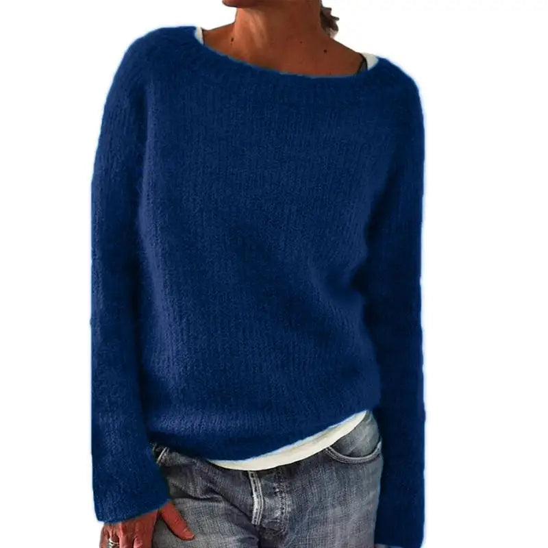 Suéter casual de punto para mujer