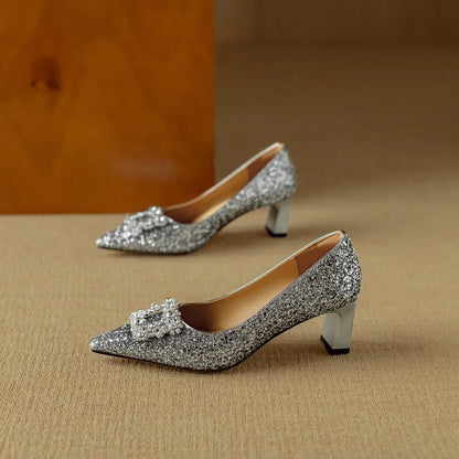Glitter Pumps