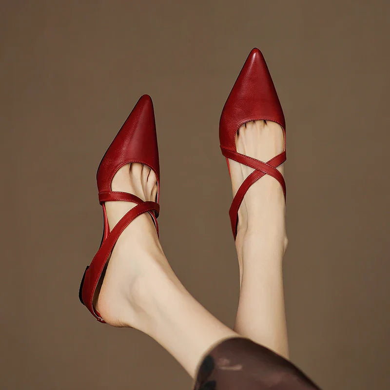 Mules de Piel Genuina