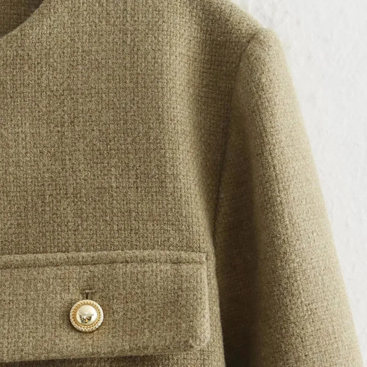 Women's Cropped Blazer Jacket