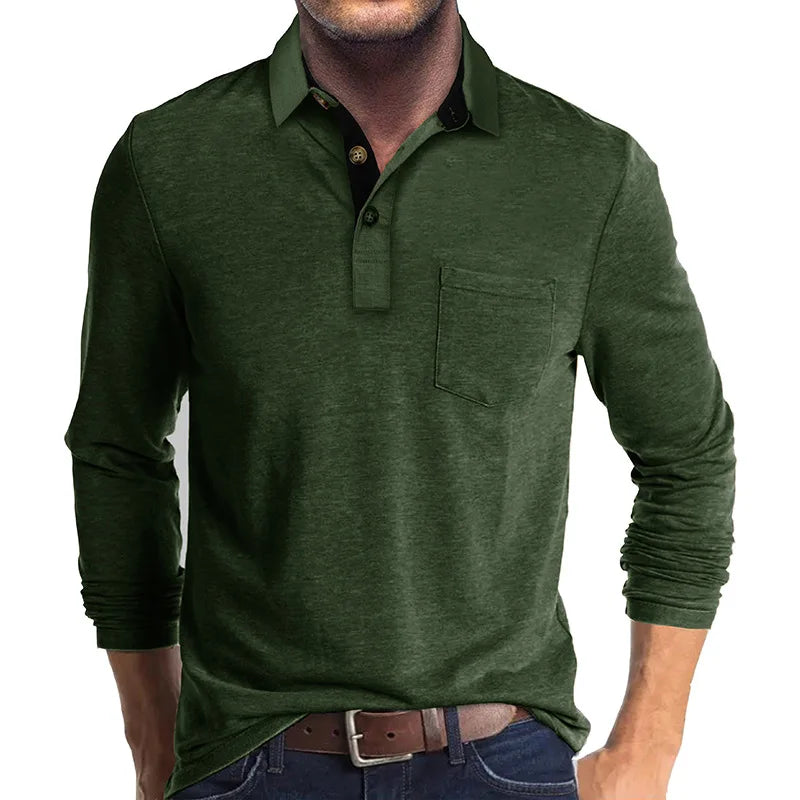 Camisa de manga larga atemporal