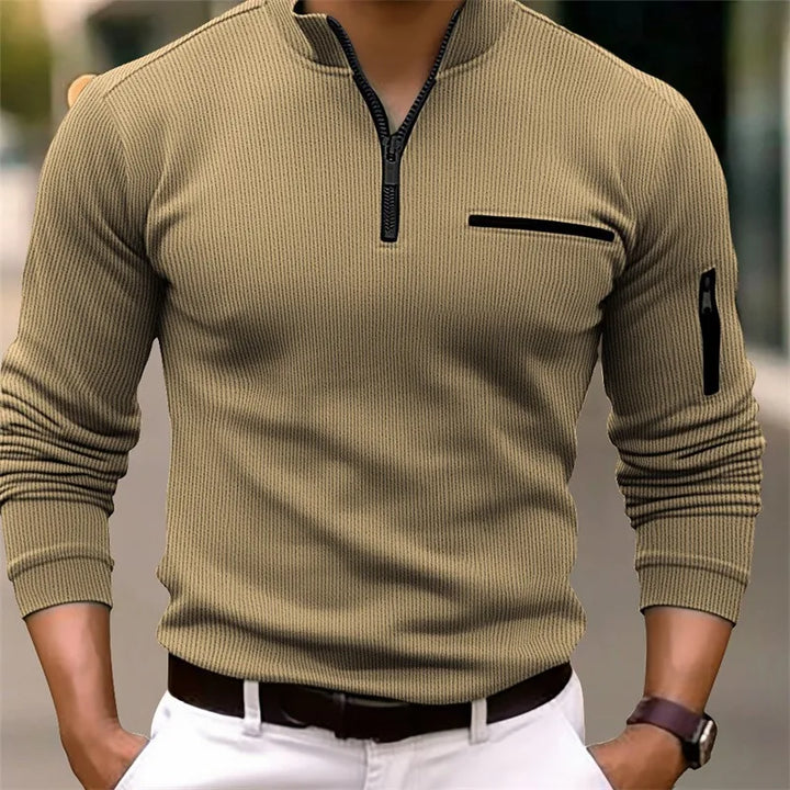 Polo de corte recto