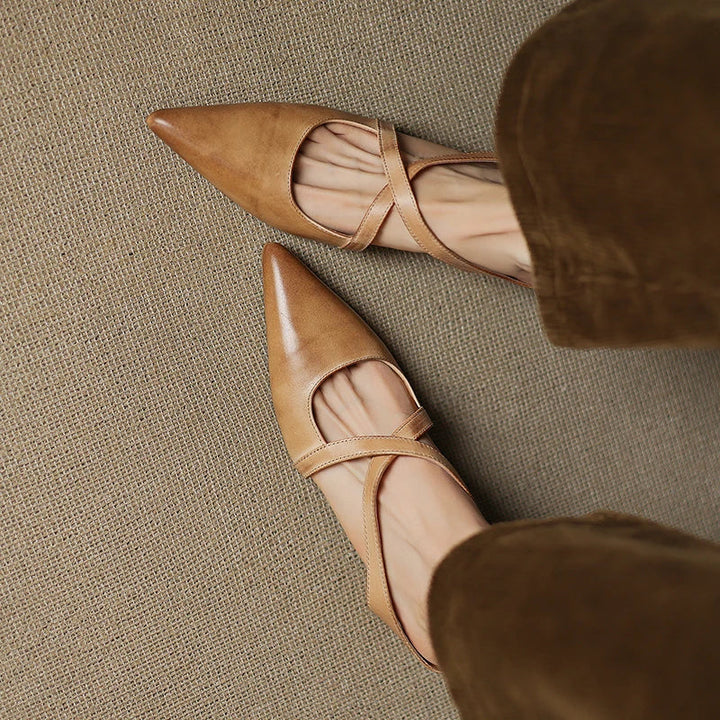 Mules de Piel Genuina