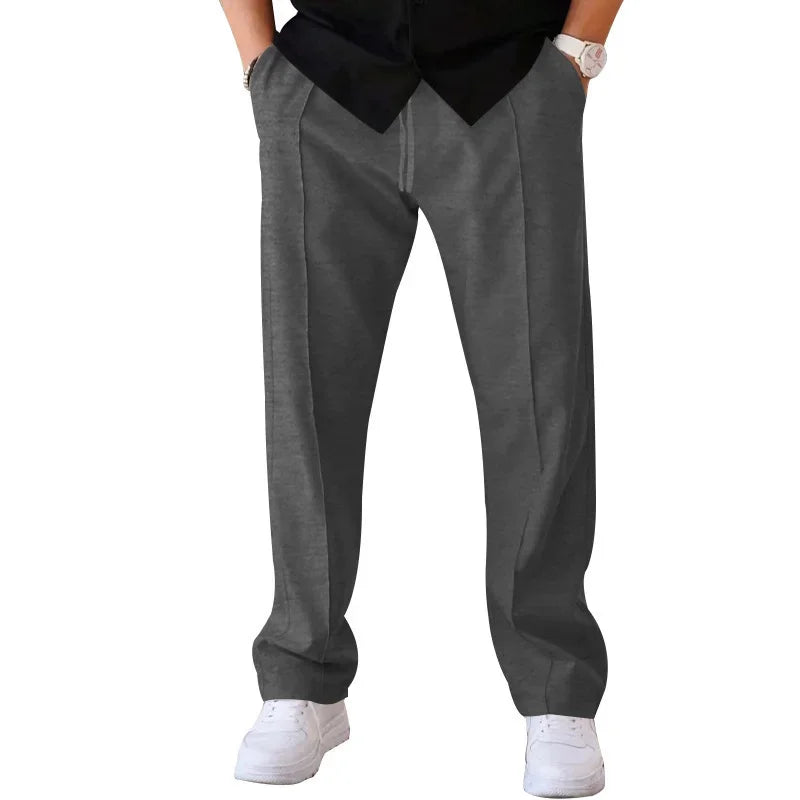 Men’s Loose-Fit Formal Trousers