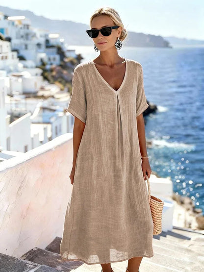 Melina | Airy summer dress with elegant fluid fit