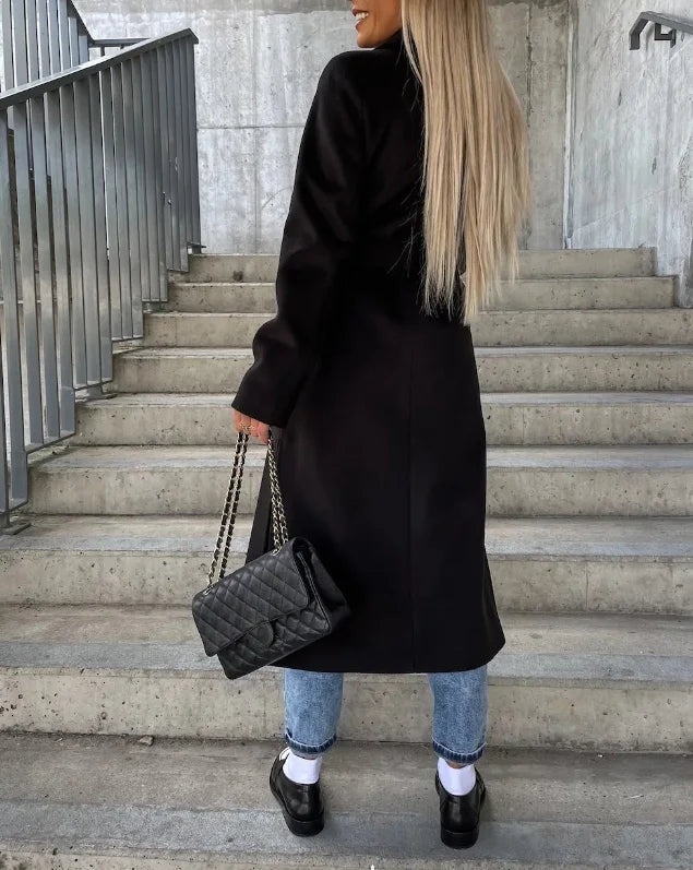 Women’s Classic Long Sleeve Trench Coat