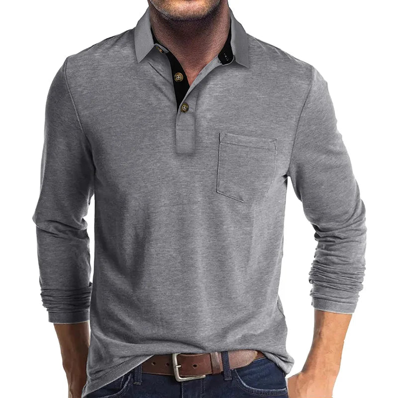 Camisa de manga larga atemporal