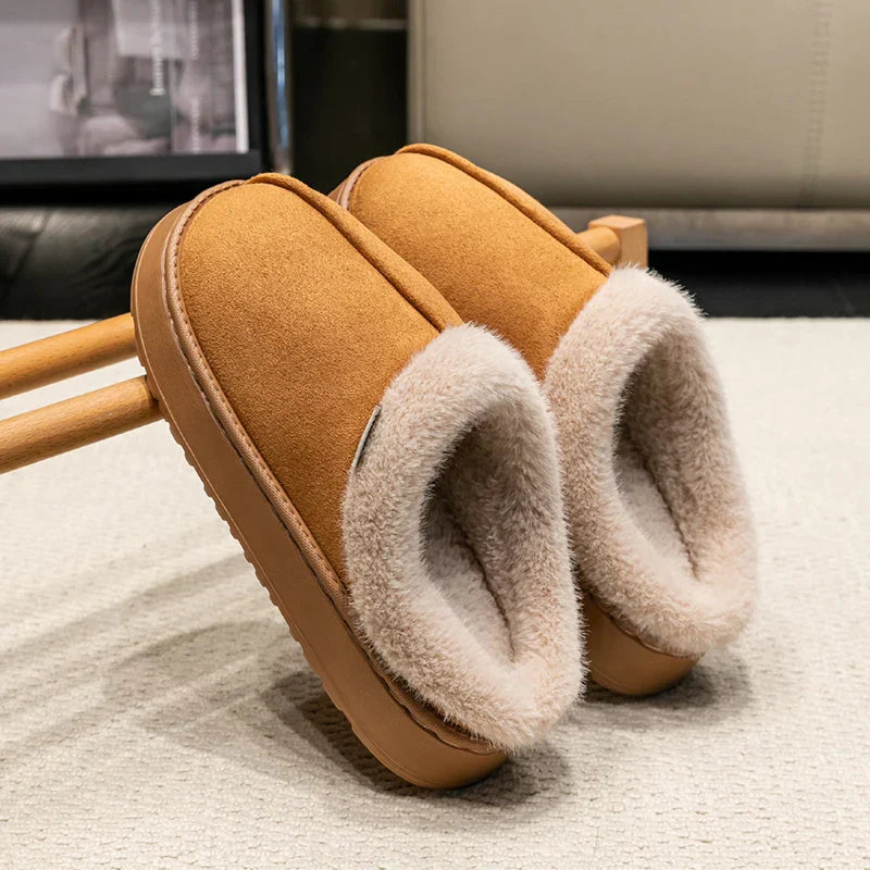 Women’s Cozy Fur Lined Slippers