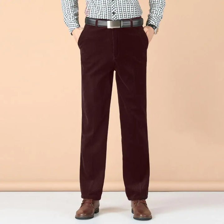 Men's Velvet Dress Pants