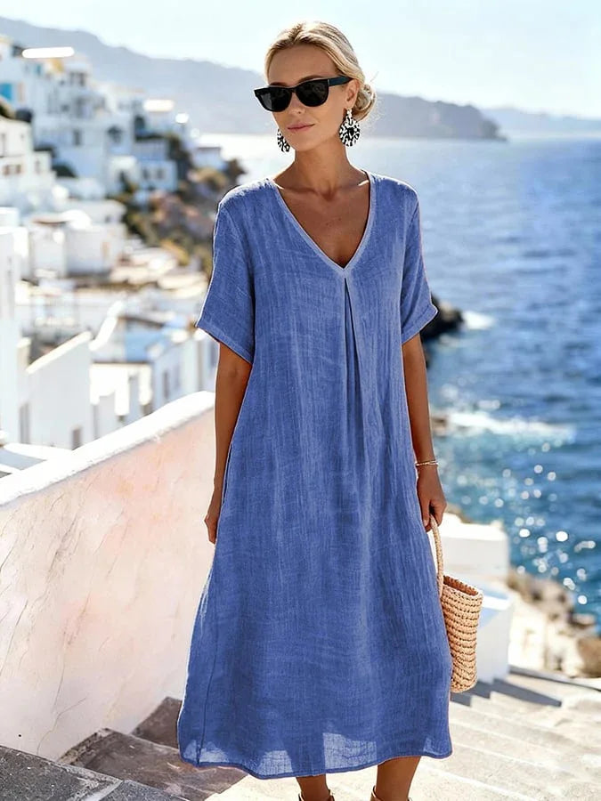 Melina | Airy summer dress with elegant fluid fit