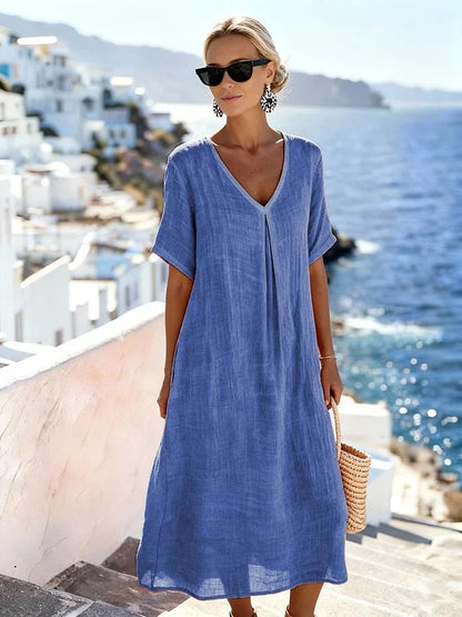 Melina | Airy summer dress with elegant fluid fit