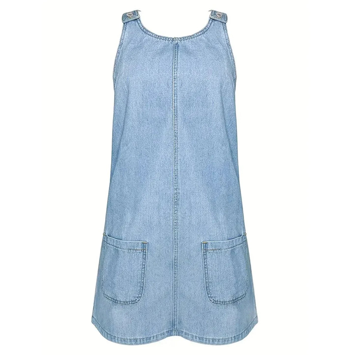 Saylor | Relaxed Denim-Look Dress