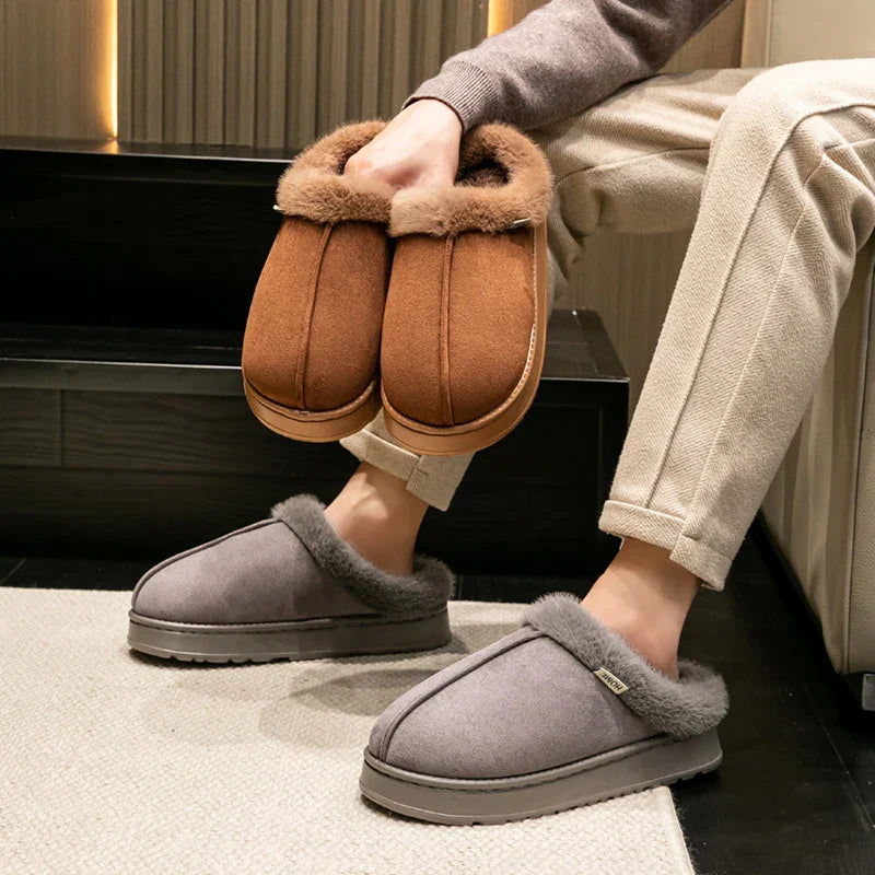 Women’s Cozy Fur Lined Slippers