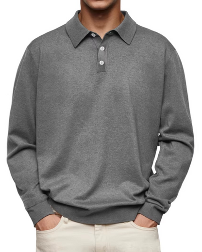 Classic Long Sleeve Polo