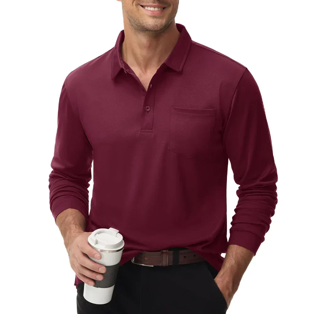 Polo elegante y transpirable