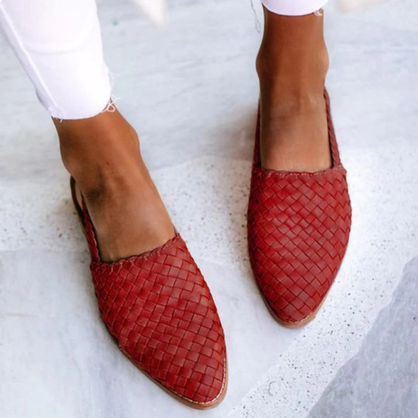 Women’s Spring Woven Ballet Flats