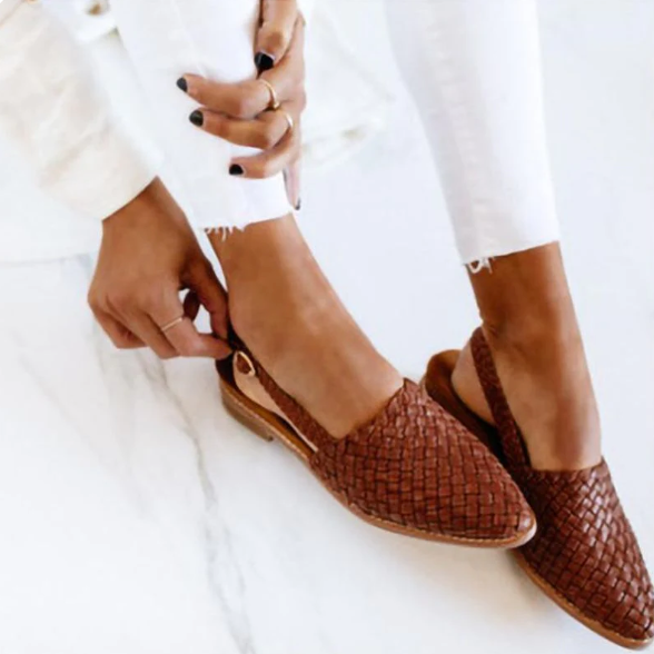 Women’s Spring Woven Ballet Flats